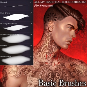 Free Basic Brushes for Procreate by CK Art & Design
