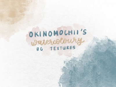 Free Soft Watercolour Background Brushes for Procreate by Okinomochii