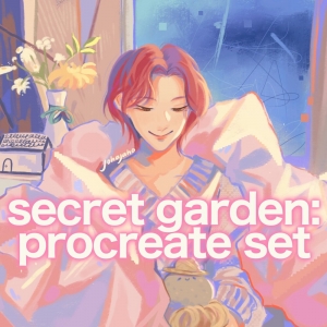 Secret Garden: Free Procreate Set by Johajaho
