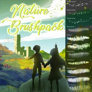 Free Nature Brush Set for Procreate by Di