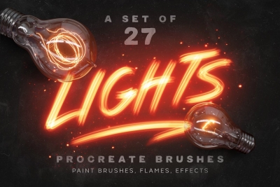 Lights Procreate Brush Sets by MiksKS