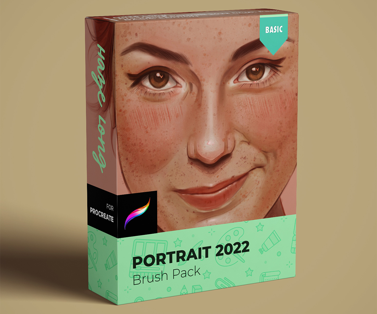 FREE Haze Long Procreate Portrait 2022