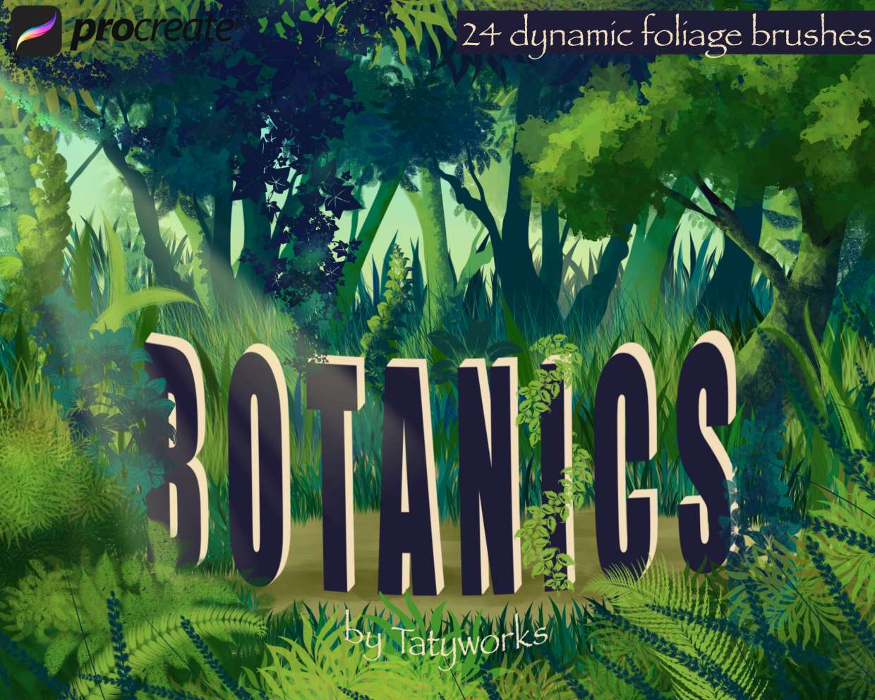 TatyWorks Botanics - Free Brushpack