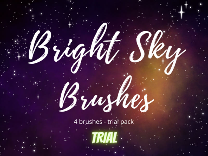 Bright Sky Brush Pack for Procreate ( Trial and Full) | Nature & Animals