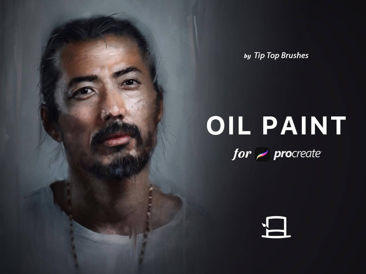 Free Oil Paint Brushes For Procreate by Tip Top Brushes | Watercolor